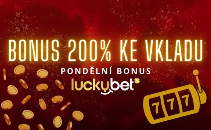 Užij si bonus ke vkladu u LuckyBetu