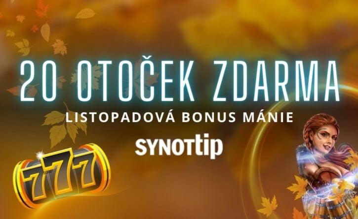 Užij si otočky v bonus mánii na Synottipu