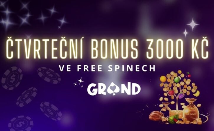 Čtvrteční bonus u Grandwinu