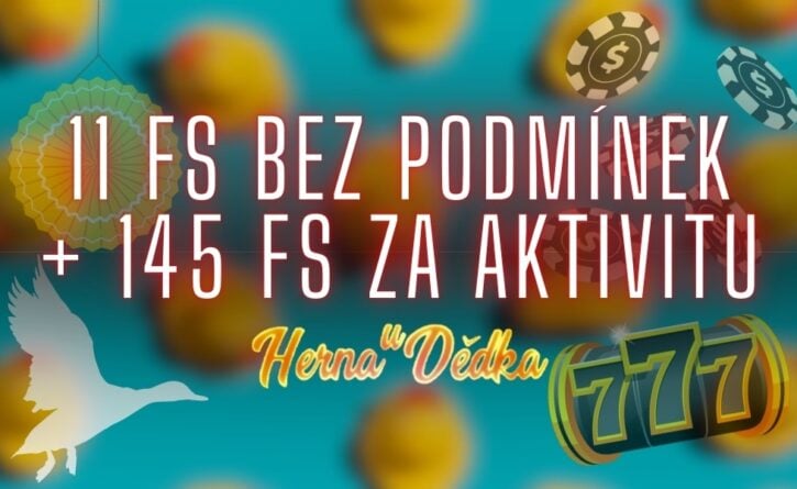 Užij si free spiny bez podmínek v Herně U Dědka