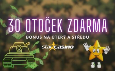 Free spiny na úterý a středu ve Star Casinu