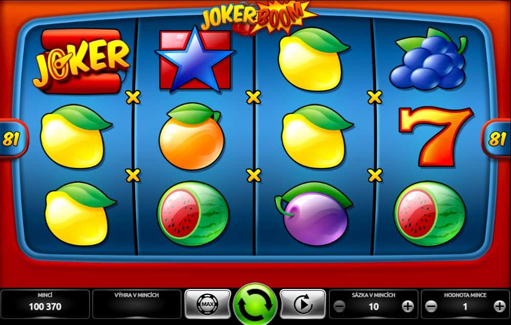 Joker Boom od Kajot Games