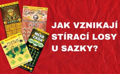 Kdo stojí za vizuálem stíracích losů Sazky?