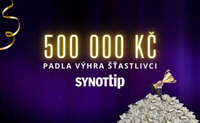 Padla výhra u Synotu 500 000 Kč