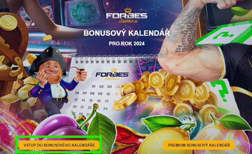 vstup do bonusového kalendáře od Forbesu