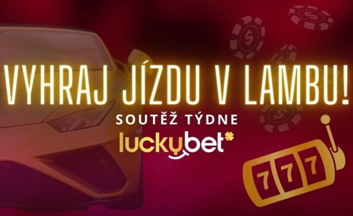 Vyhraj jízdu v Lambu s LuckyBetem!