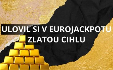 Muž z Jihomoravského kraje měl velké štěstí! Z Eurojackpotu si odnesl zlatou cihlu.