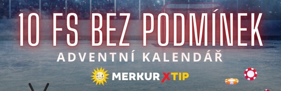 10 otoček zdarma od Merkuru bez podmínek