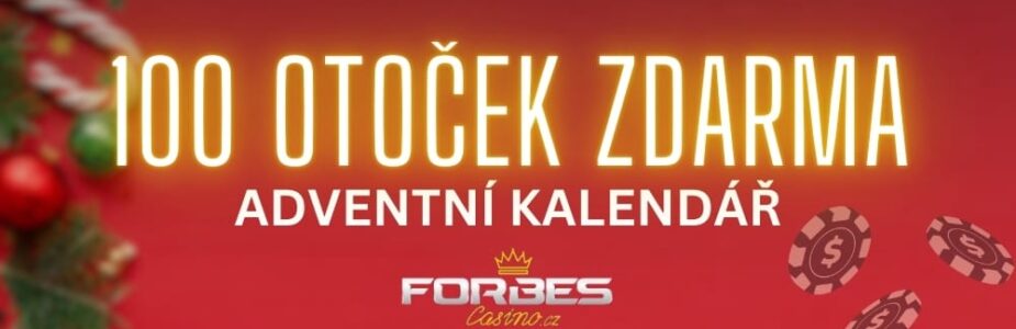 100 otoček zdarma od Forbes casina