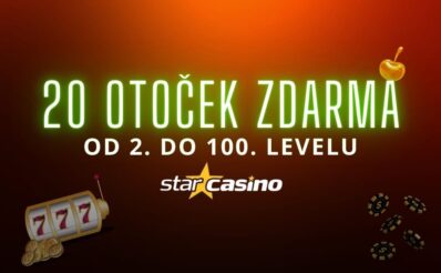 20 free spinů v Star casinu