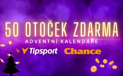 50 otoček zdarma od Tipsportu a Chance