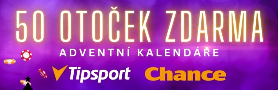 50 otoček zdarma od Tipsportu a Chance