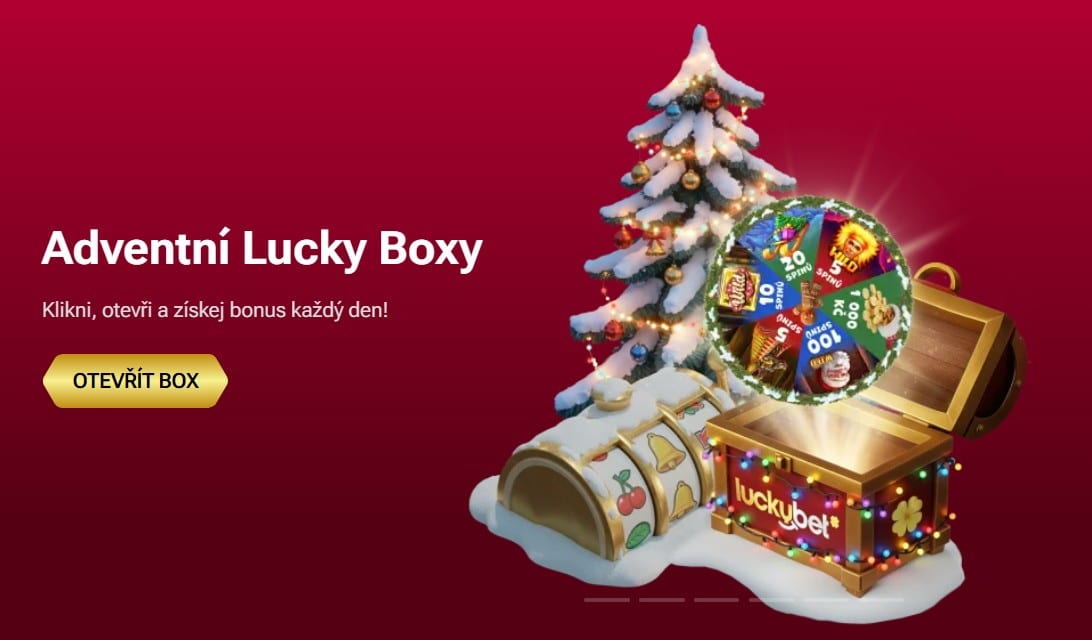 Adventní lucky boxy luckybet