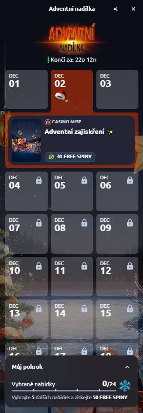 Adventní nadílka u Betana