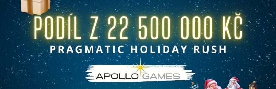 Apollo Games Holiday rush 22 500 000 Kč