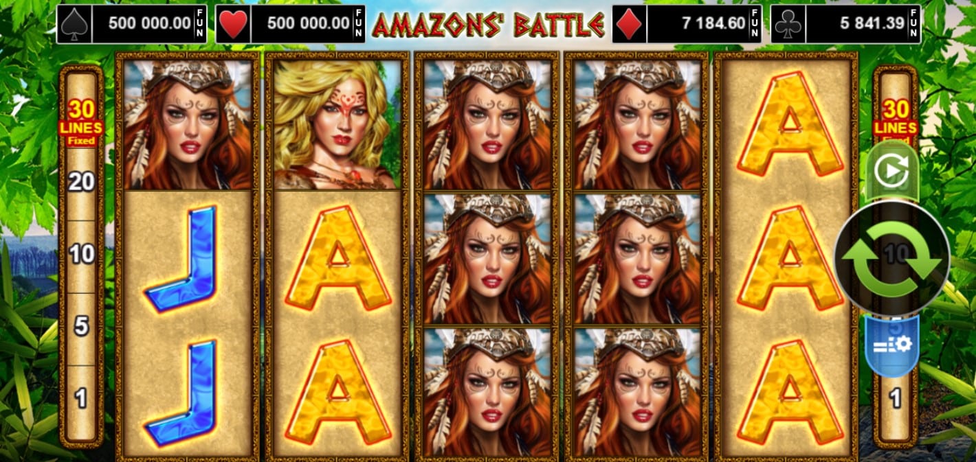 Automat Amazons Battle