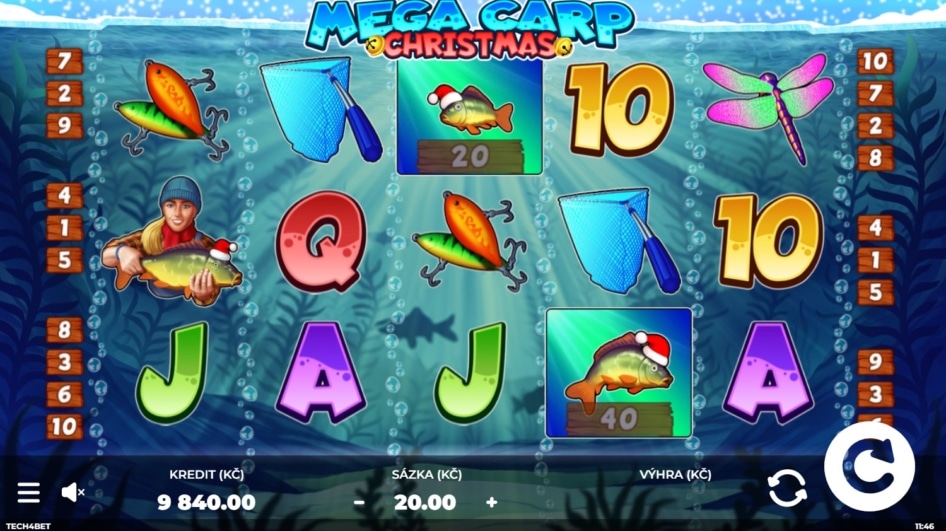 Automat Mega Carp Christmas