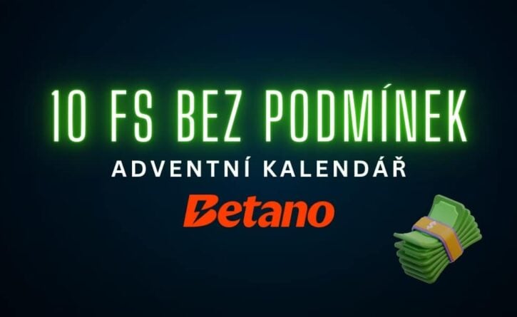 Betano 10 otoček zdarma bez podmínek