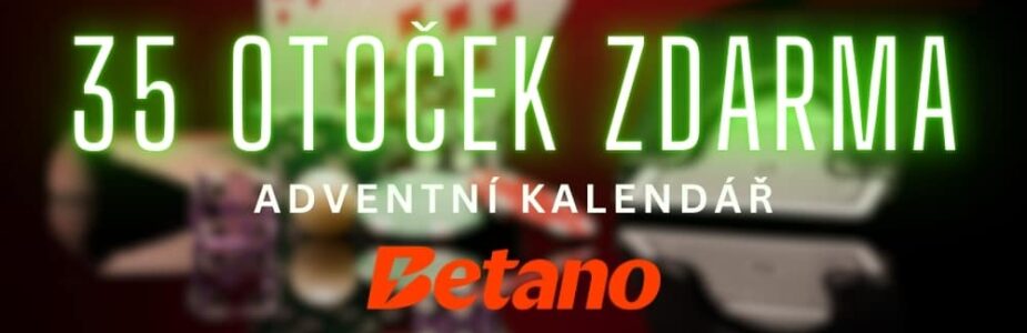 Betano 35 otoček zdarma