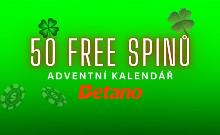 Betano 50 free spinů z Adventního kalendáře