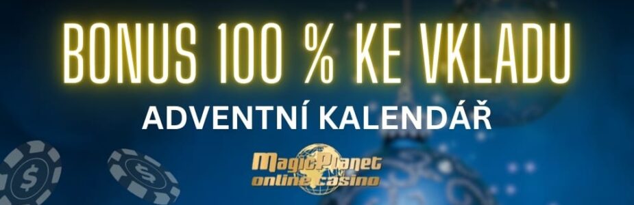 Bonus 100 % ke vkladu od Magic planet