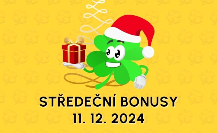 Free spiny a bonusy dnes 11. 12. 2024