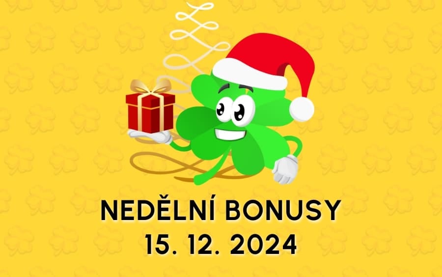 Free spiny a bonusy dnes 15. 12. 2024