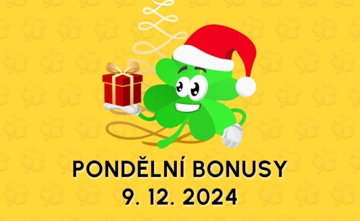 Free spiny a bonusy dnes 9. 12. 2024