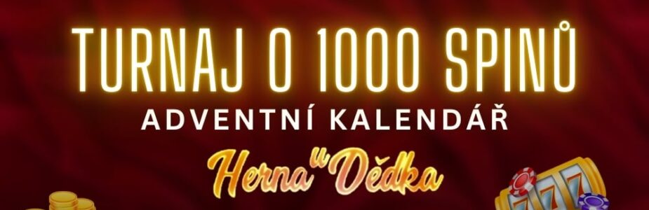 Turnaj o 1000 otoček zdarma v Herně U Dědka