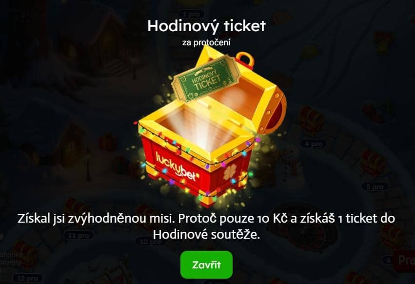 Luckybet truhla