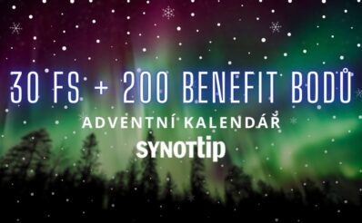 Synottip 30 otoček zdarma + 200 benefit bodů