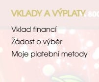 Žádost o výběr financí u Monacobet