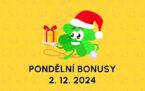 861 free spinů a bonusy dnes 2. 12. 2024