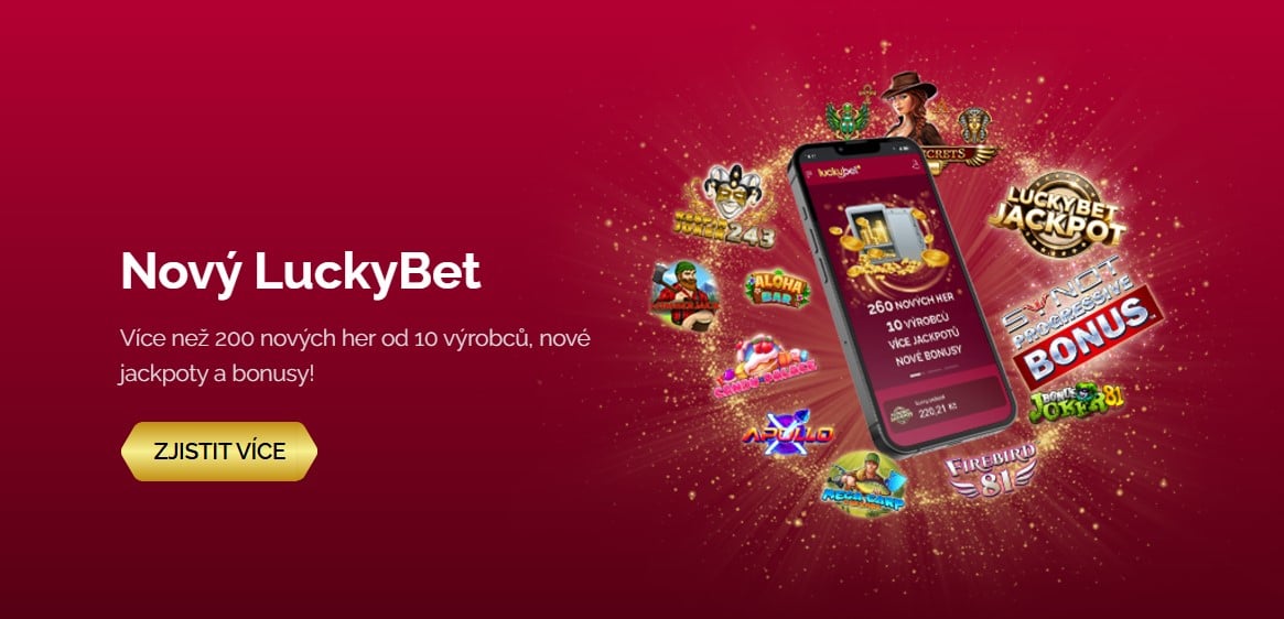 nový luckybet web