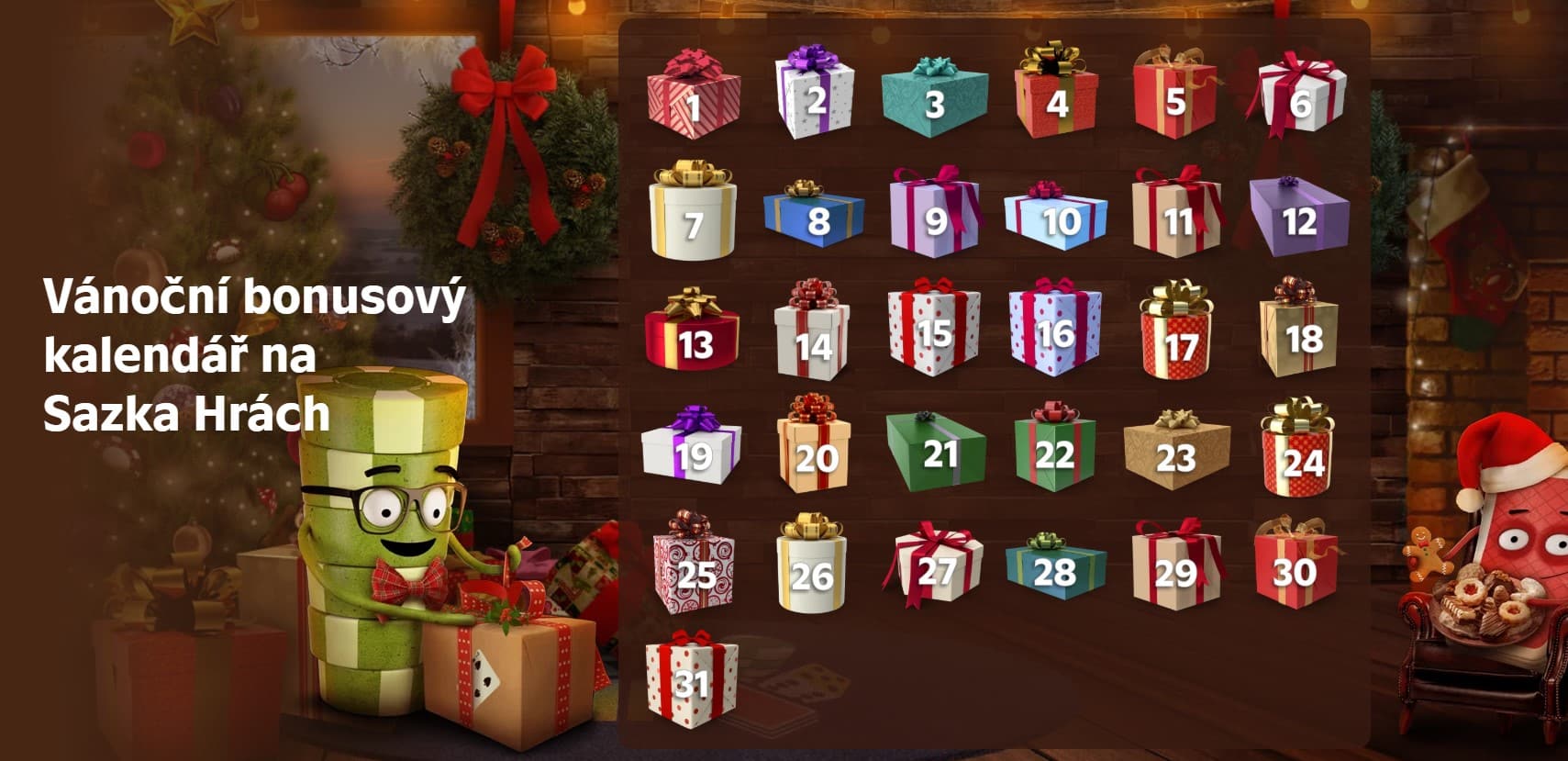 Sazka adventní kalendář