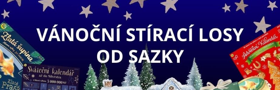 Užij si vánoční losy od Sazky!