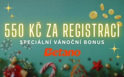 Užij si navýšený registrační bonus u Betana