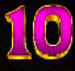 Symbol Desítka automatu 5 Lions Megaways™ od Pragmatic Play