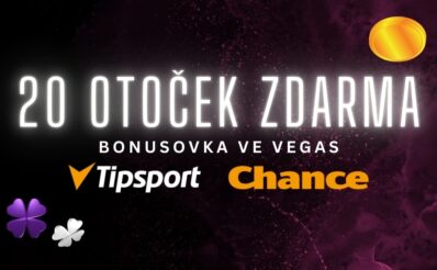 20 free spinů od Tipsportu a Chance