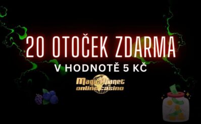 20 otoček zdarma od Magic Planet casina