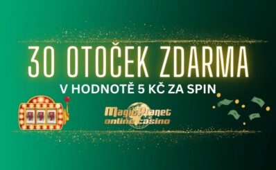 30 free spinů od Magic Planet casina