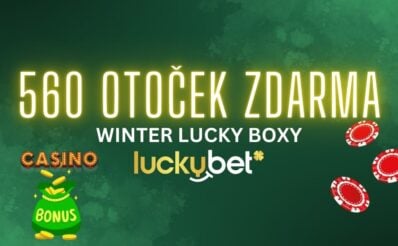 560 otoček zdarma od LuckyBetu