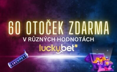 60 free spinů od Luckybetu