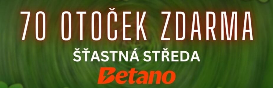 Betano 70 free spinů