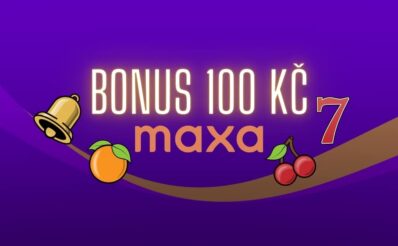 Bonus 100 Kč u Maxy