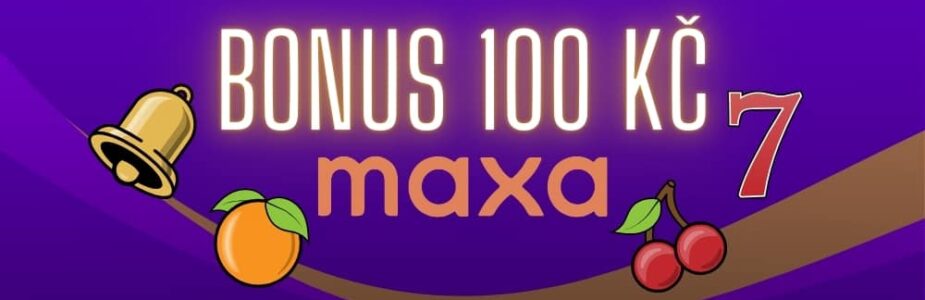 Bonus 100 Kč u Maxy