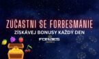 Zaskoč si každý den k Forbesu do Forbesmánie pro bonusy!