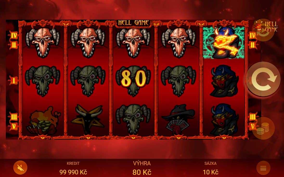 Hell Game online automat Wild