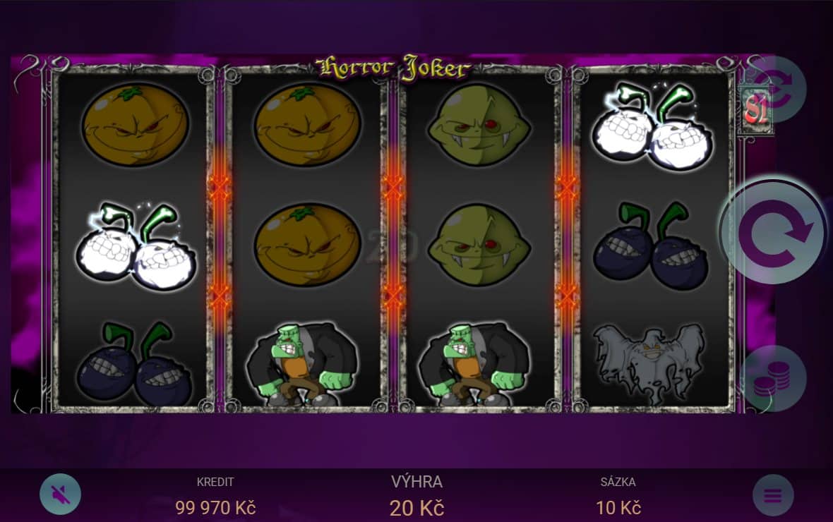 Horror Joker online automat Wild