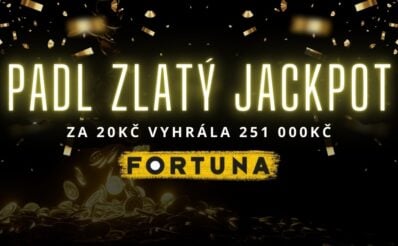 Na Fortuně Padl Zlatý Jackpot